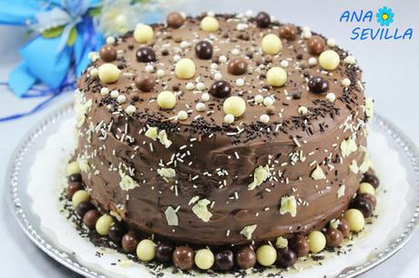 Tarta de colacao y natillas