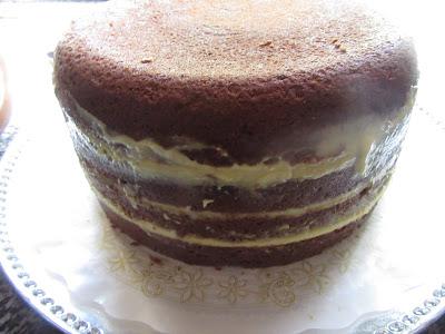 Tarta de colacao y natillas