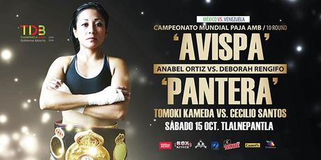 Anabel “La Avispa” Ortiz vs Deborah “La Pantera” Rengifo en Vivo – Sábado 15 de Octubre del 2016