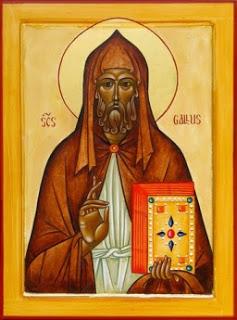 San Gall, abad y padre de Europa.