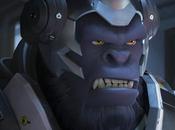 streamer juega Overwatch Winston plátanos