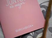 Birchbox octubre. juntos mejor.