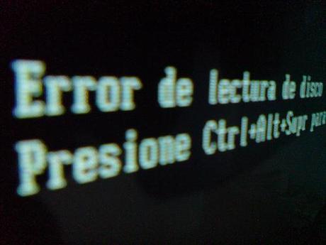 Error de lectura de disto