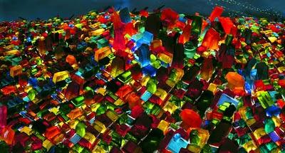 Que ricas ciudades!! Mini ciudades hechas de gelatina!