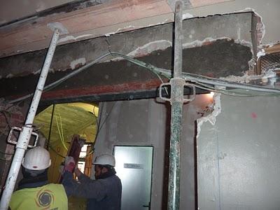 Rehabilitación del Palacio de la Música - Avance de los trabajos