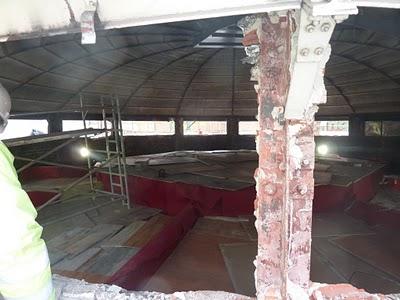 Rehabilitación del Palacio de la Música - Avance de los trabajos