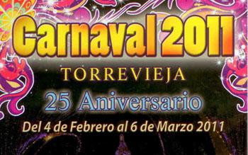 Torrevieja. Carnaval 2011 - XXV Aniversario