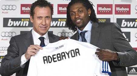 Adebayor, otro jugador de fe protestante para el Real Madrid