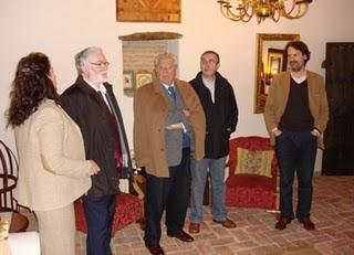 El delegado provincial de Economía y Hacienda visita Almadén