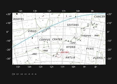 NGC 3621: Una galaxia inusual en Hydra
