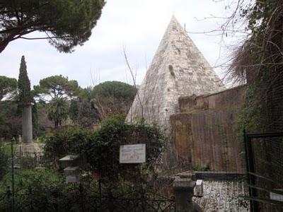 El cementerio de los poetas y los artistas de Roma