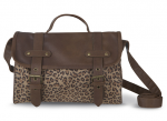 blanco bolso maletin leopardo