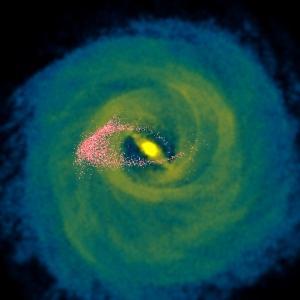 Descubiertos los restos de una galaxia que colisionó con la Vía Láctea en el pasado