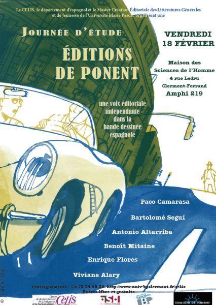 afiche Edicions de Ponent, a estudio