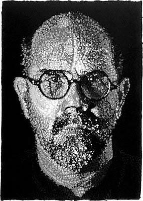 Chuck Close: Pintura fotográfica.