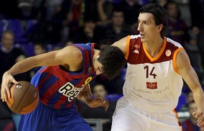 Juego de niños azulgrana ante el Lottomatica Roma