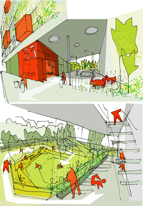 paris-habitat-koz-eu-3 22 logements+crèche à Paris: KOZ+ecosistema urbano