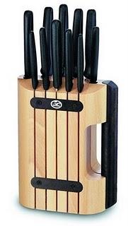 Cada cuchillo en su lugar