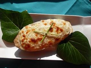 BERENJENAS RELLENAS DE PAVO Y QUESO