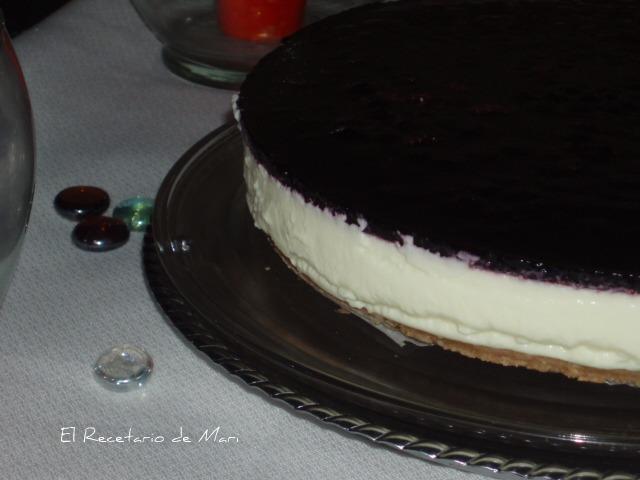 TARTA DE ARÁNDANOS
