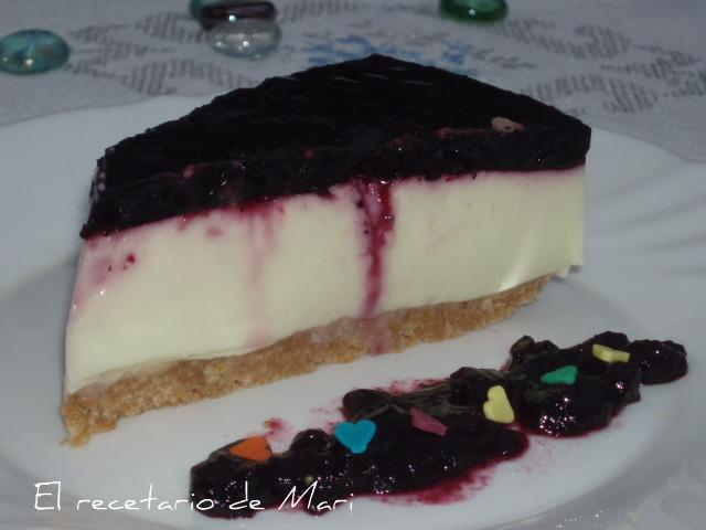 TARTA DE ARÁNDANOS