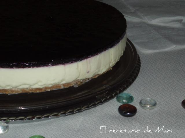 TARTA DE ARÁNDANOS