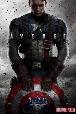 Poster oficial de First Avenger: Captain America