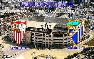 SEVILLA FC  vs  MALAGA CF
