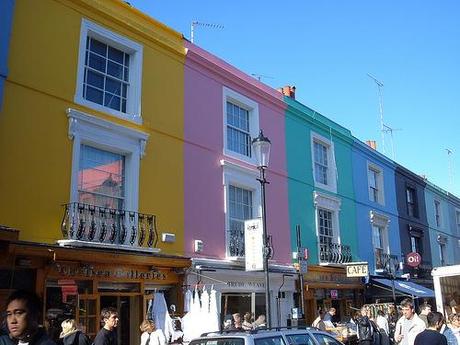Mercados para comer en Londres Nothing Hill