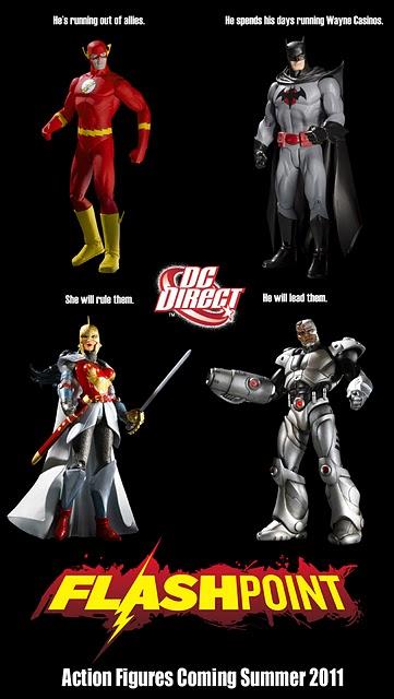 FLASHPOINT: Las figuras de acción