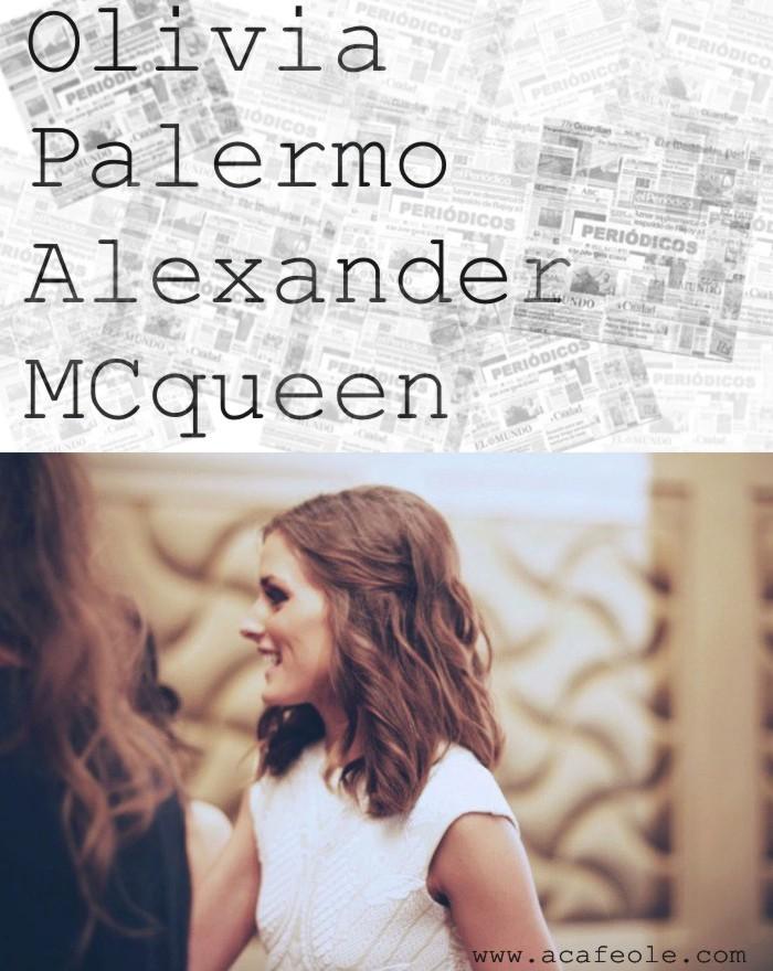 Olivia Palermo de Alexander McQueen