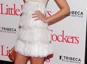 Jessica Alba vestido blanco Valentino fiesta Alta Costura.