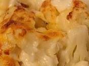 Coliflor bechamel jamón