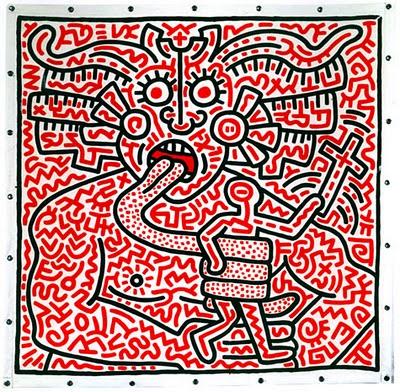 Keith Haring: Simples líneas.