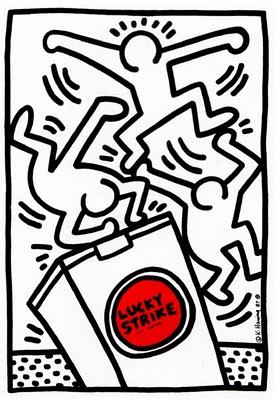 Keith Haring: Simples líneas.