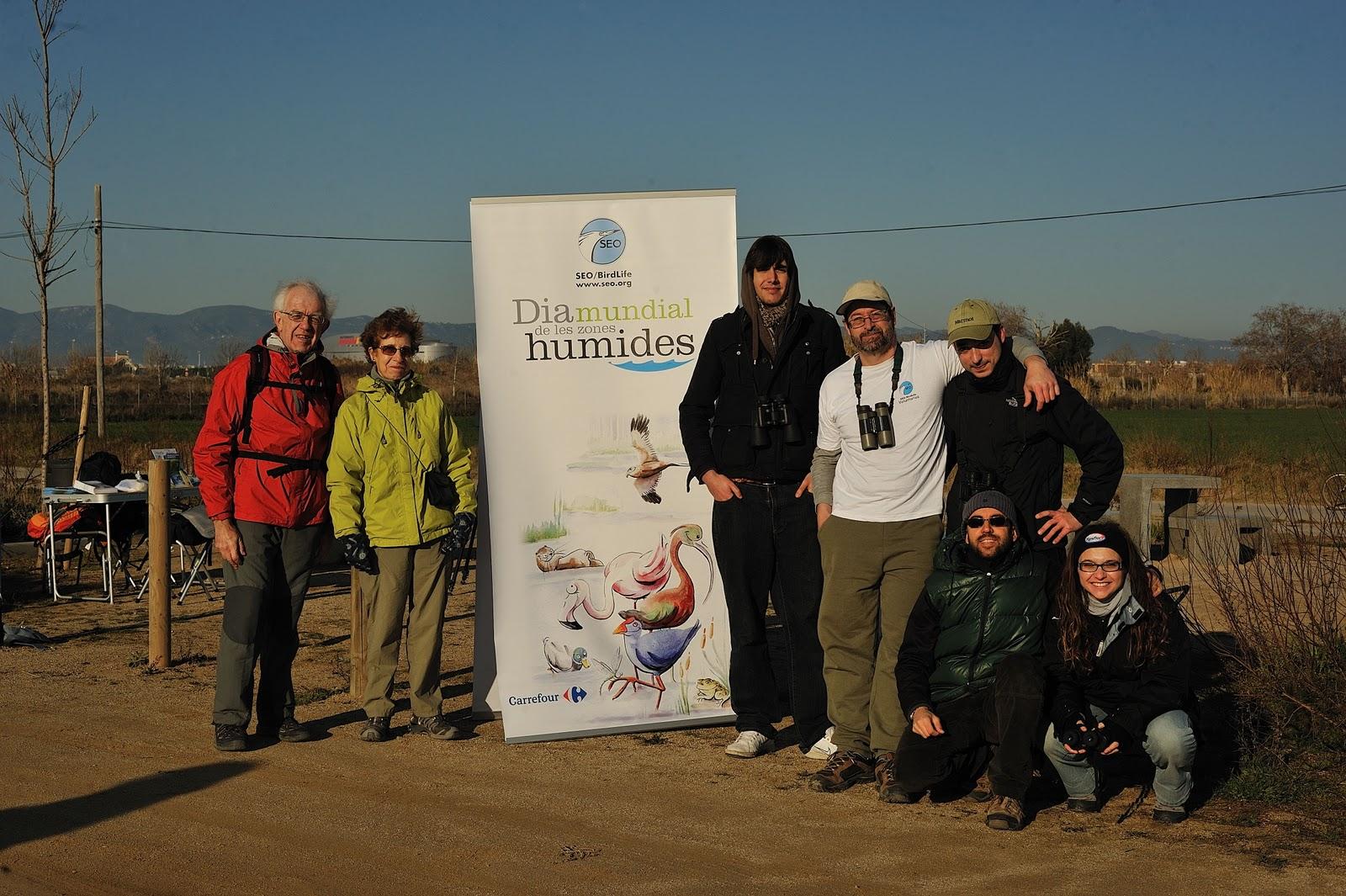 Dia Mundial de los Humedales con el Grupo Local de SEO-Barcelona