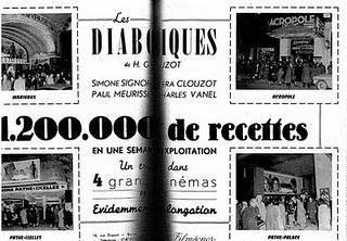 CINEFÓRUM DE SOBREMESA (porque el cine nos alimenta...)Hoy: Las Diabólicas, (Henri-Georges Clouzot, 1955)