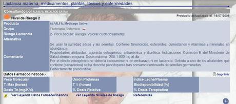 Lactancia y fitoterapia