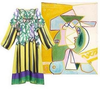 Del lienzo a la seda