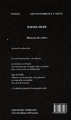 Rafael Soler: Maneras de volver: