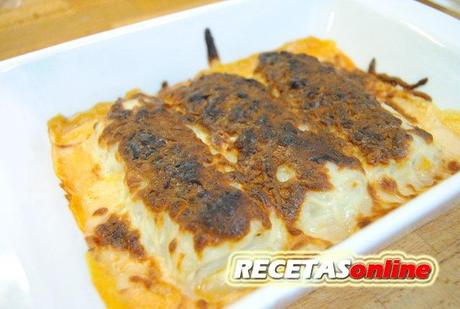 Canelones de pollo - Recetas de cocina RECETASonline