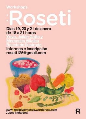 la historia de un pez... y workshop en roseti