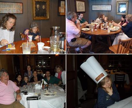 comiendo en vacaciones