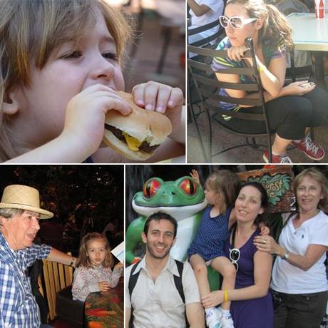 comiendo en vacaciones