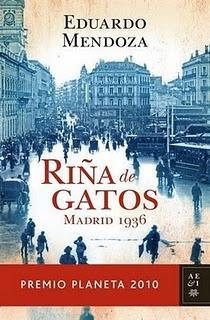 RIÑA DE GATOS (2010), DE EDUARDO MENDOZA. PRESENTACIÓN EN MÁLAGA