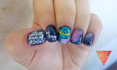 FREE HAND NAIL ART