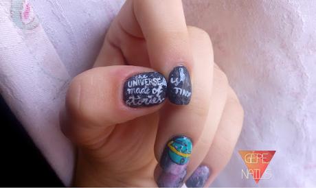 FREE HAND NAIL ART