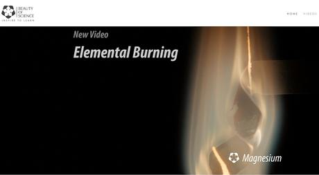 Burning Elemental, un nuevo vídeo de Beauty of science