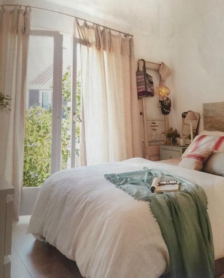 cortinas con tiras para atar