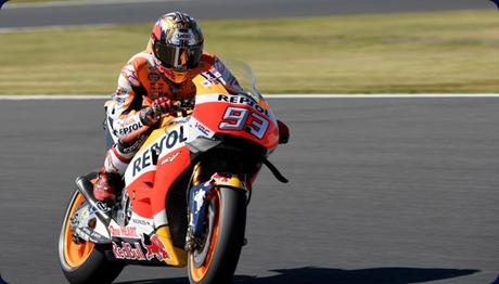 Marc Márquez conquista su tercer título en MotoGP en Motegi (Japón).